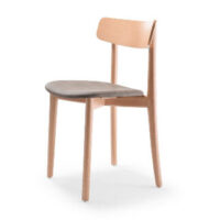 Babar 2451 Stol med klädd sits